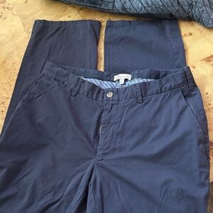Peter Millar Navy Chino Pants; Size 32
